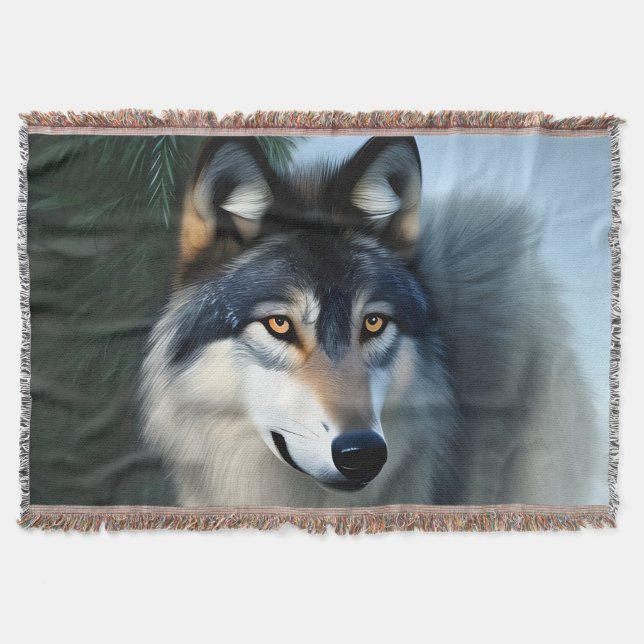 Couverture Loup Arctique Sans Peur,  (Devant)