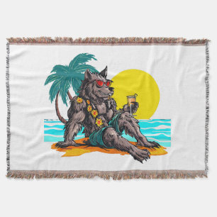 Couverture loup-garou en vacances