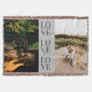 Couverture "LOVE" personnalisation Plan photo complet