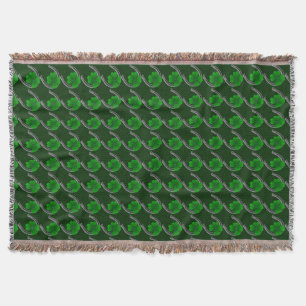 Couverture Lucky St Patrick's Lucky Throw Blanket
