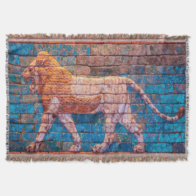 Couverture Lyon of Babylon woven jackard blanket (Devant)