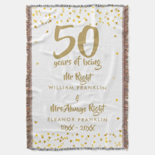 Couverture M. Mme Right Fun Golden 50e anniversaire