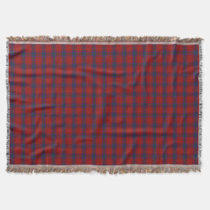 Couverture MacDougall Vestiarium Scoticum carreau rouge