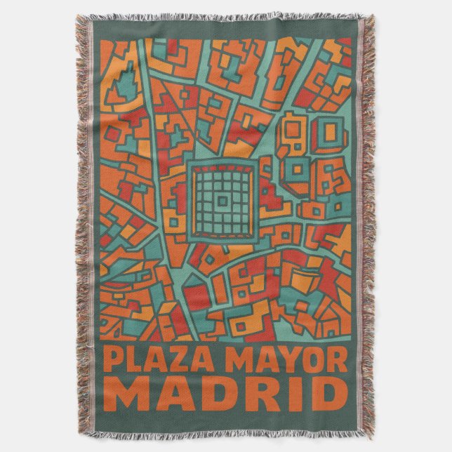 Couverture Madrid Plaza Mayor (devant Vertical)
