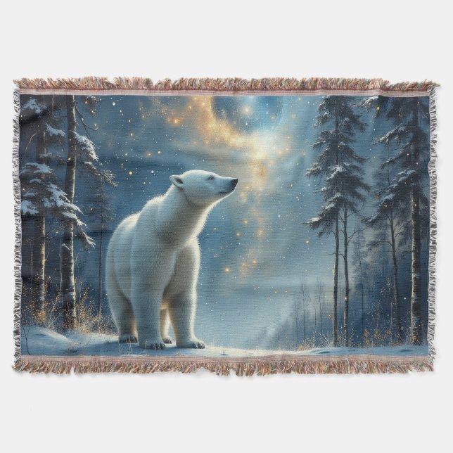 Couverture Magie de l'ours polaire dans la neige (Devant)