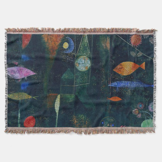 Couverture Magie de poisson de Paul Klee Peinture Abstraite A (Devant)
