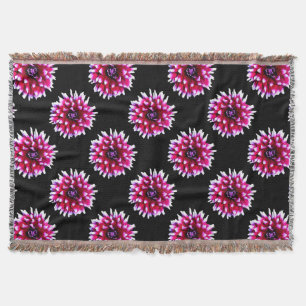 Couverture Magnifique fleur de dahlia rose motif nature
