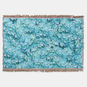 Couverture Magnifiques fleurs d'hortensia turquoise