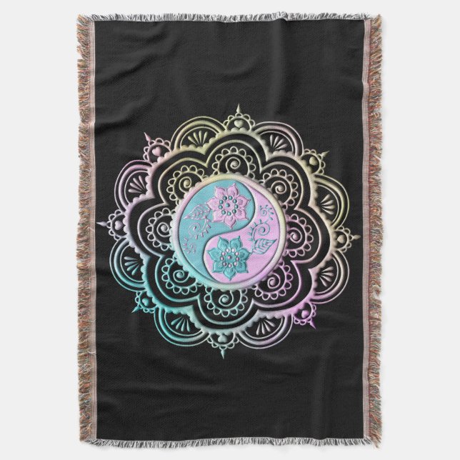 Couverture Mandala Pastel (devant Vertical)