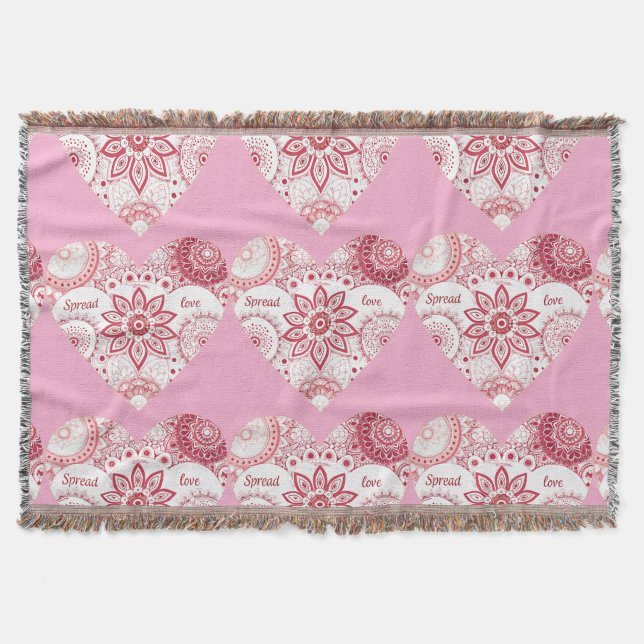 Couverture Mandala romantique de la Saint-Valentin  (Devant)