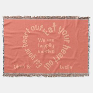 Couverture MANGER VOTRE COEUR SORTIR JEU personnalisé couvert