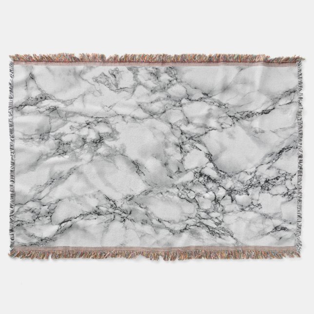 Couverture Marbre blanc Lève Blanche (Devant)