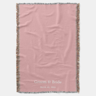 Couverture Mariage élégant personnalisé avec écriture manuscr