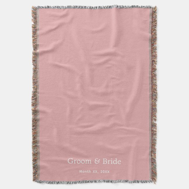 Couverture Mariage élégant personnalisé avec écriture manuscr (devant Vertical)
