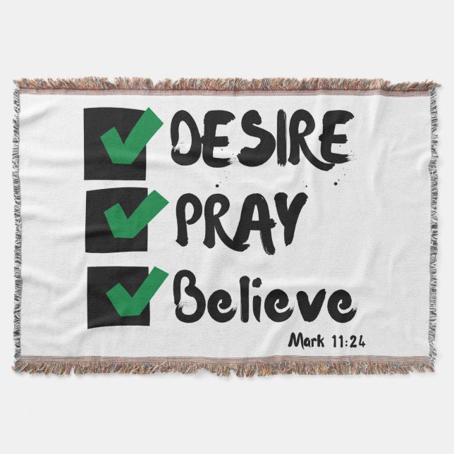 Couverture Mark 11:24 KJV Bible Ecriture (Devant)