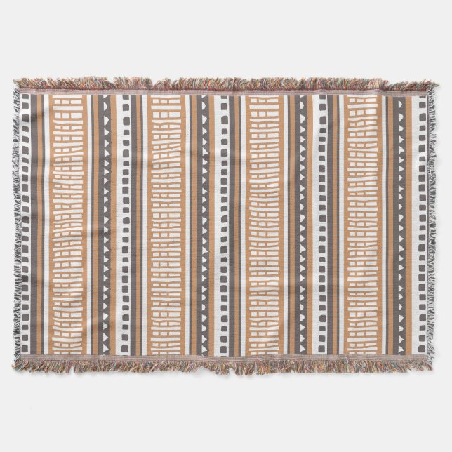 Couverture MAZIPOODLES Motif de Tricot à rayures 120 (Devant)