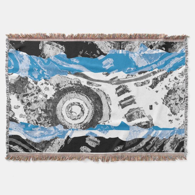 Couverture Mécanisme Vague – Plaid sur mesure (127 x 152 cm) (Devant)