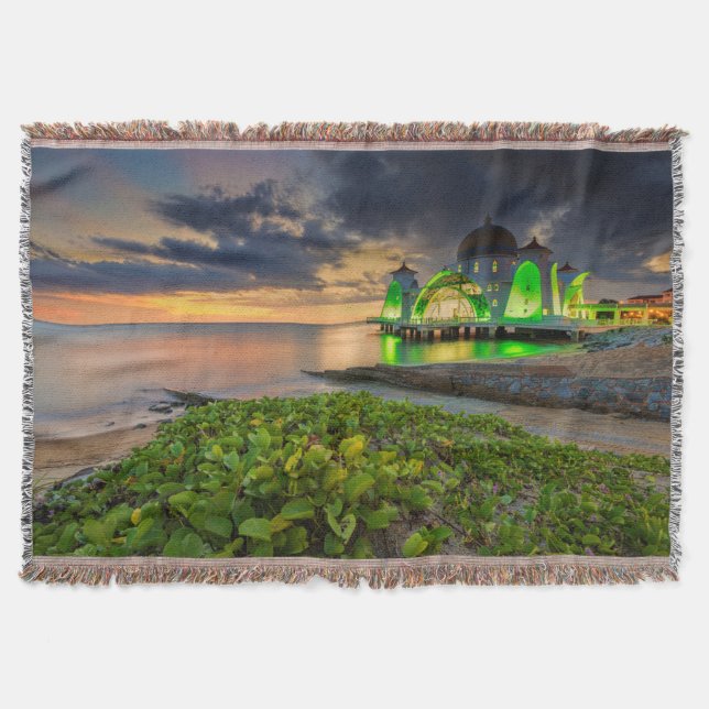 Couverture Melaka pendant le coucher du soleil | Masjid Selat (Devant)