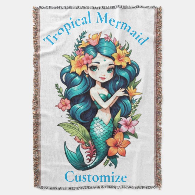 Couverture Mermaid Tropicale Thunder_Cove (devant Vertical)