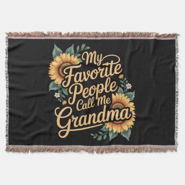 Couverture Mes personnes préférées m'appellent grand-mère pou (Devant)