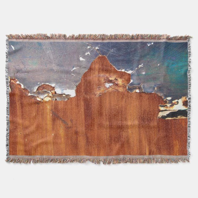 Couverture Métal rustique : Texture Vintage en Fer. (Devant)