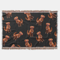 Mete Artsy Golden Retriever Chien Motif