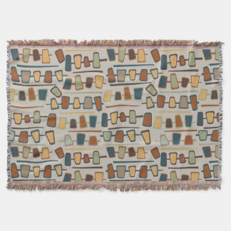 Couverture Mi-Siècle Moderne Super Lot Blanche