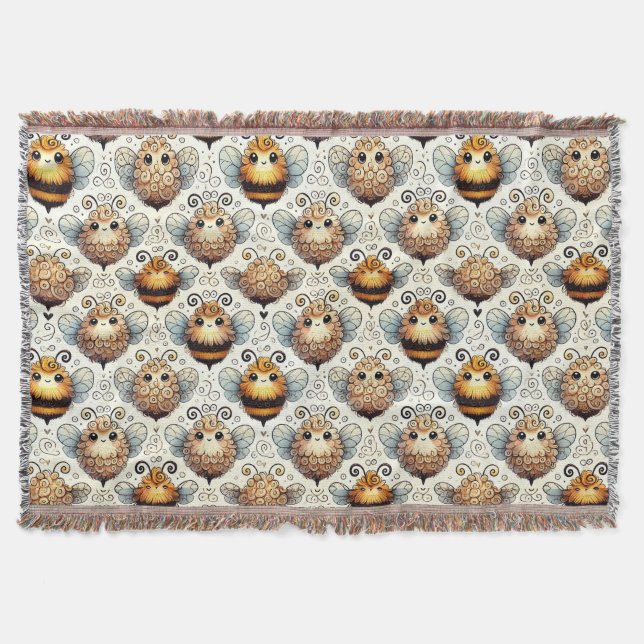 Couverture Mignonne, abeille caricaturale (Devant)