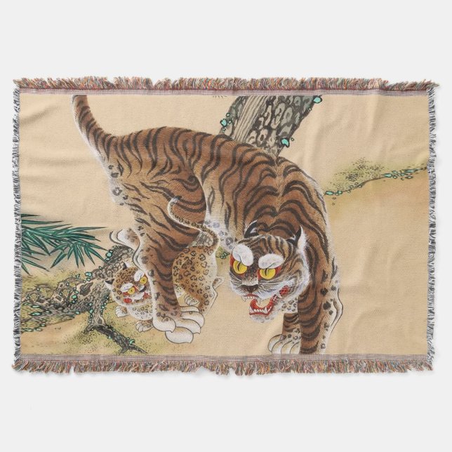 Couverture Minhwa Tigre laid Koreen  (Devant)