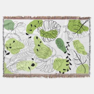 Couverture Minimalist Spring Breeze Botanical Doodle