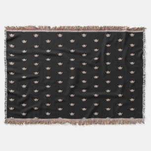 Couverture Miss America Gold Crown Jetez Blanket