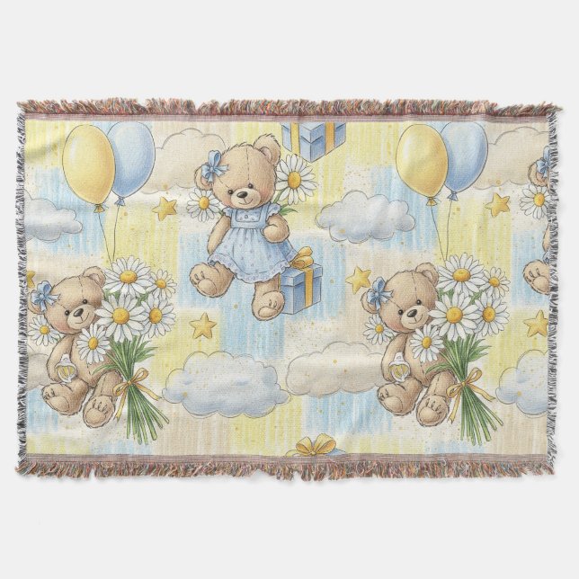 Couverture Modèle de jardin de marguerites Ourson (2) (Devant)