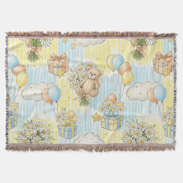 Couverture Modèle de jardin de marguerites Ourson (3) (Devant)