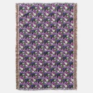 Couverture Modèle floral Petunia