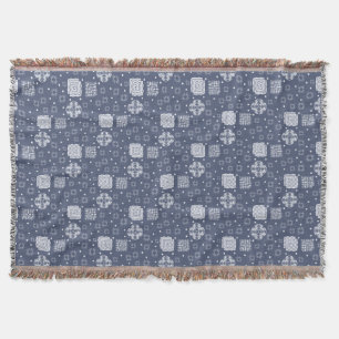 Couverture modèle géométrique de style ethnique de boho