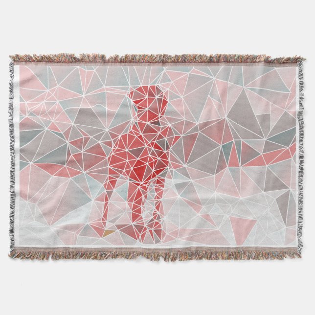 Couverture moderne abstraite pour Grand Danois  (Devant)