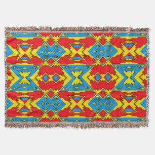 Couverture Moderne Native American 12 Throw Blanket