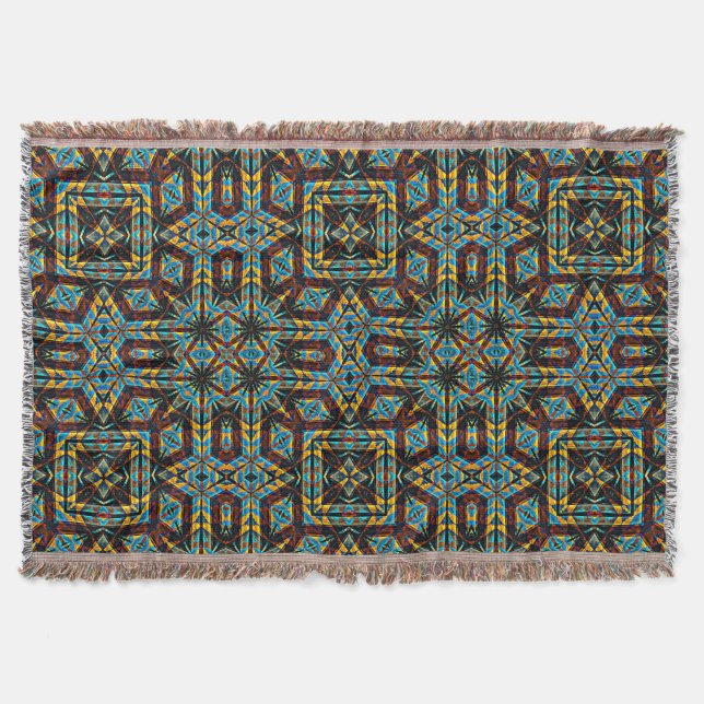 Couverture Moderne Native American 18 Throw Blanket (Devant)