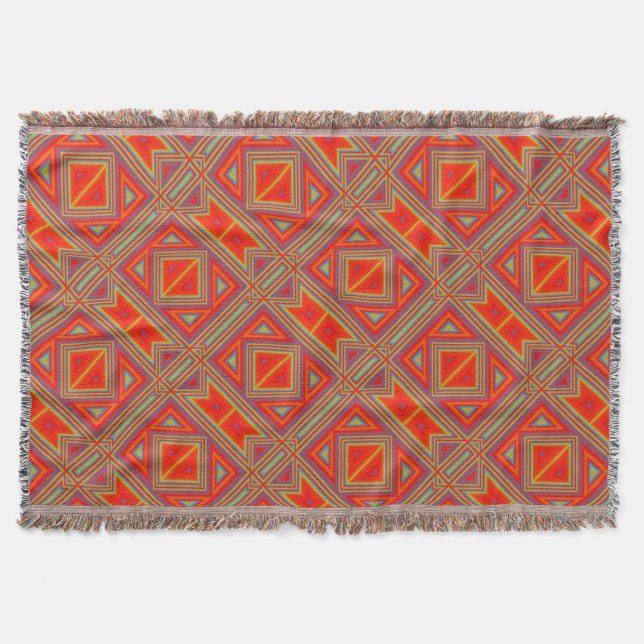 Couverture Moderne Native American 22 Throw Blanket (Devant)