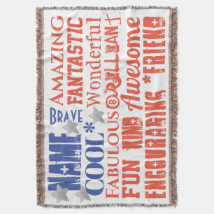 Couverture Mon héros qualités admirables typographie drapeau 