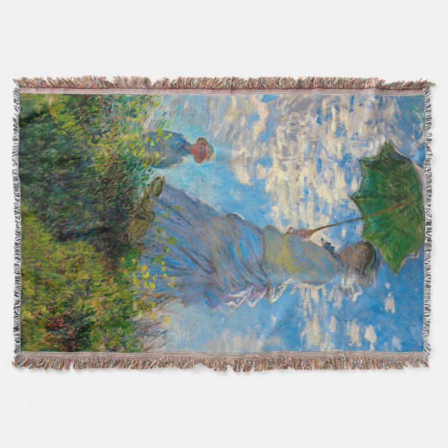 Couverture Monet Femme Parasol Impressionnisme (Devant)