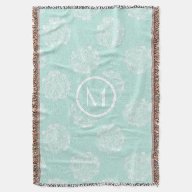 Couverture Monogramme | Bonheur des Plantes | Pastel Succulen (devant Vertical)