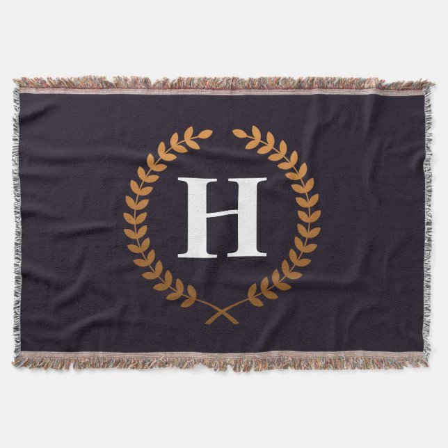 Couverture Monogramme de Golden Laurel Wreath (Devant)
