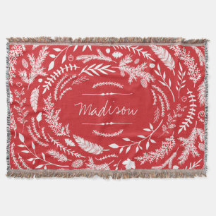 Couverture Monogramme d'hiver rustique