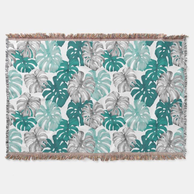 Couverture Monstera Duo Tone : Tropiques minimes (Devant)