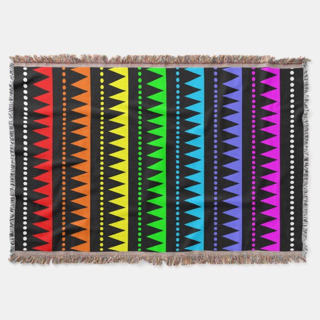 Couverture Montagnes Aztec - Arc en ciel 01 (Devant)