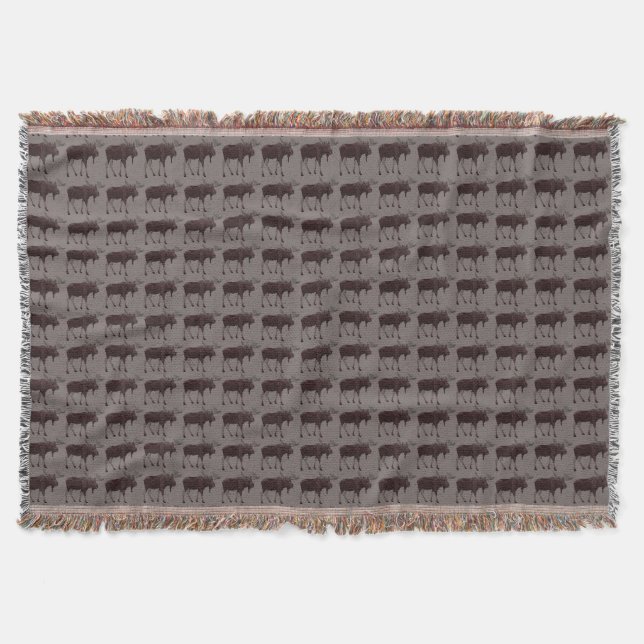 Couverture Moose Art Blanket Vacances Moose Jeter des couvert (Devant)