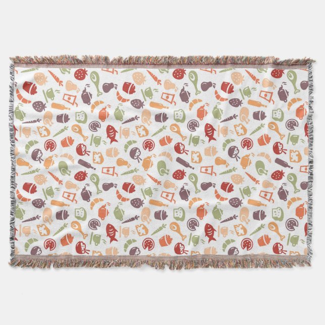 Couverture Motif 2 de nourriture (Devant)