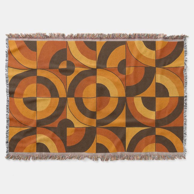 Couverture Motif abstrait géométrique du milieu du siècle der (Devant)