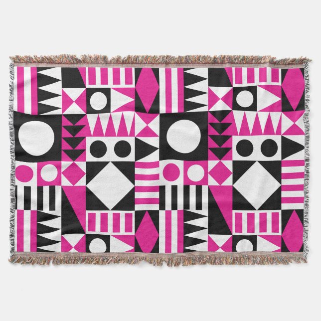 Couverture Motif abstrait moderne du milieu du siècle. (Devant)